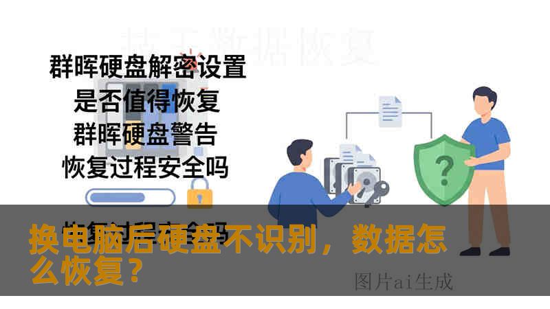 换电脑后硬盘不识别，数据怎么恢复？