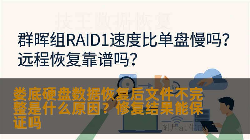 娄底硬盘数据恢复后文件不完整是什么原因？修复结果能保证吗
