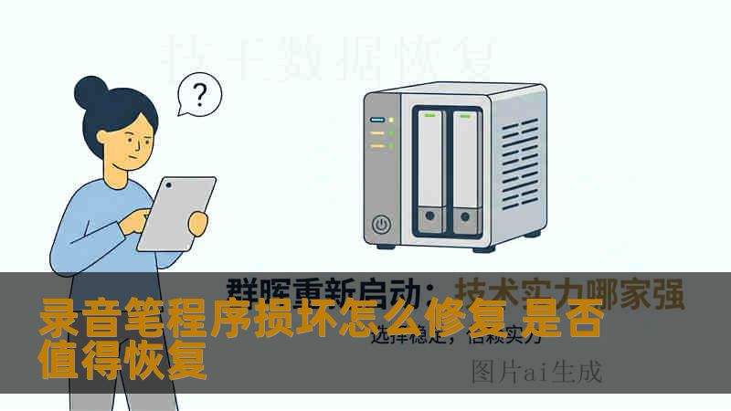 录音笔程序损坏怎么修复 是否值得恢复