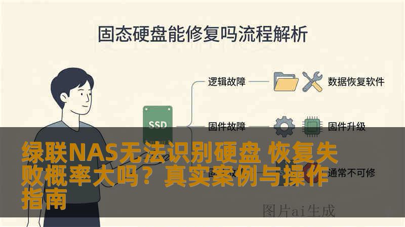 绿联NAS无法识别硬盘 恢复失败概率大吗？真实案例与操作指南