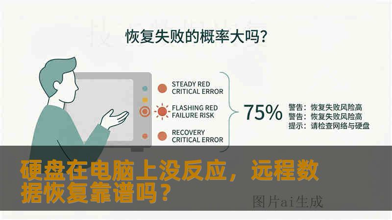 硬盘在电脑上没反应，远程数据恢复靠谱吗？