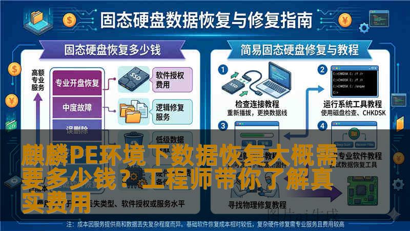 麒麟PE环境下数据恢复大概需要多少钱？工程师带你了解真实费用