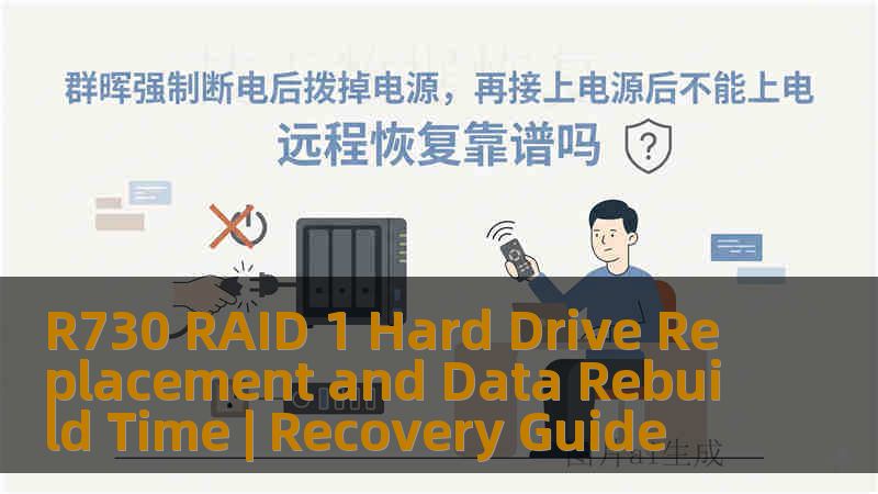 R730 RAID 1 Hard Drive Replacement and Data Rebuild Time | Recovery Guide