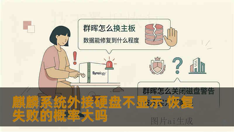 麒麟系统外接硬盘不显示 恢复失败的概率大吗 麒麟系统外接硬盘不显示 恢复失败的概率大吗