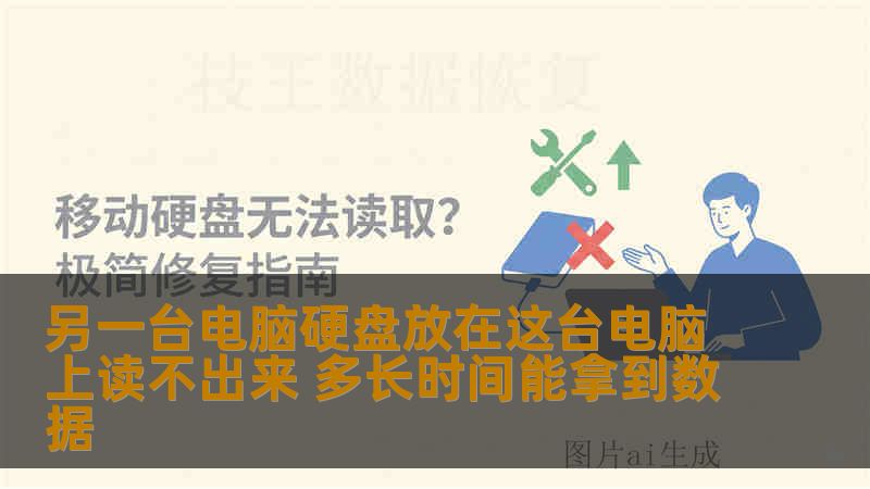 另一台电脑硬盘放在这台电脑上读不出来 多长时间能拿到数据