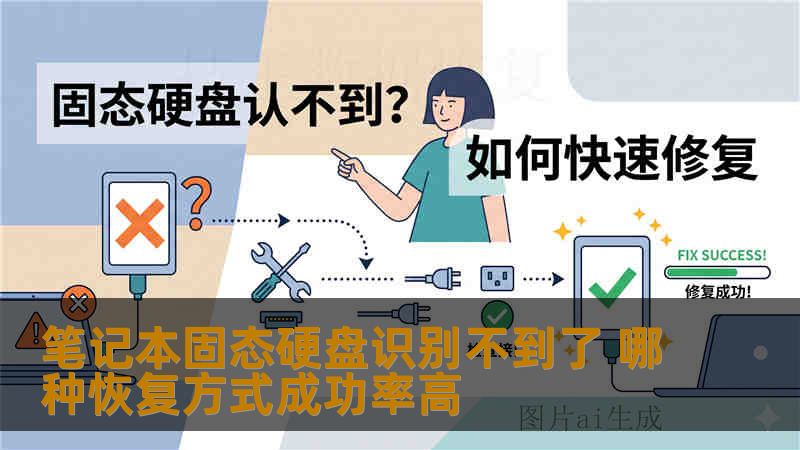 笔记本固态硬盘识别不到了 哪种恢复方式成功率高