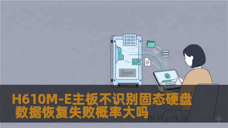 H610M-E主板不识别固态硬盘 数据恢复失败概率大吗