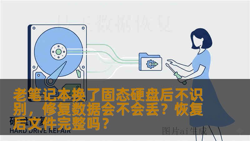 老笔记本换了固态硬盘后不识别，修复数据会不会丢？恢复后文件完整吗？