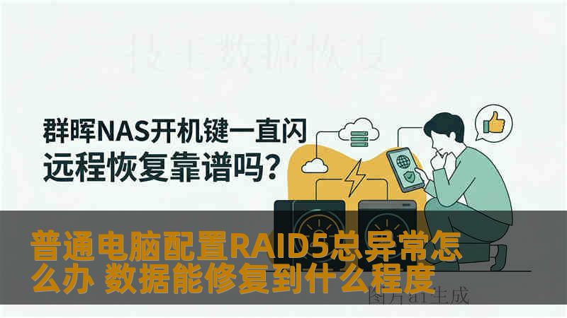 普通电脑配置RAID5总异常怎么办 数据能修复到什么程度