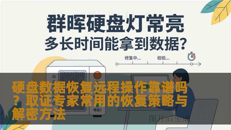 硬盘数据恢复远程操作靠谱吗?取证专家常用的恢复策略与解密方法 硬盘数据恢复远程操作靠谱吗?取证专家常用的恢复策略与解密方法