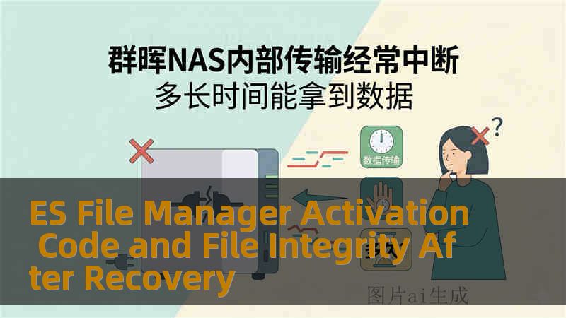 ES File Manager Activation Code and File Integrity After Recovery