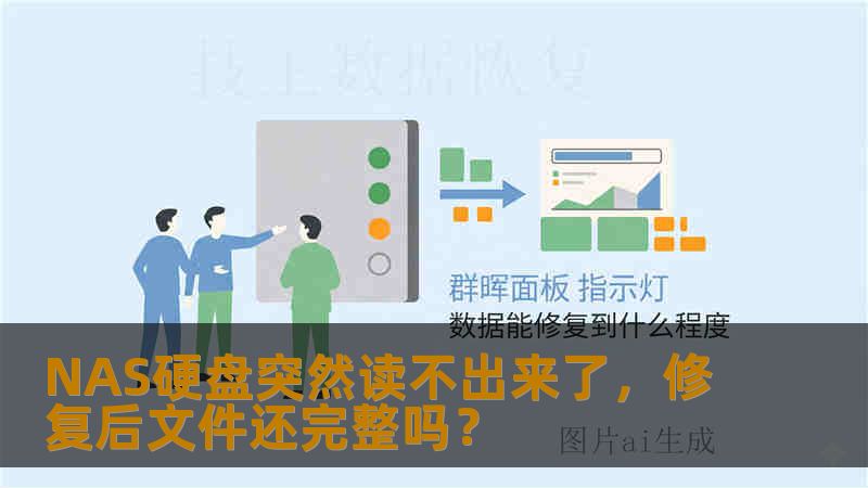 NAS硬盘突然读不出来了，修复后文件还完整吗？