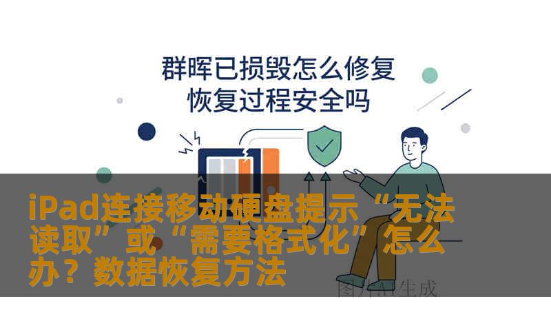 iPad连接移动硬盘提示“无法读取”或“需要格式化”怎么办？数据恢复方法