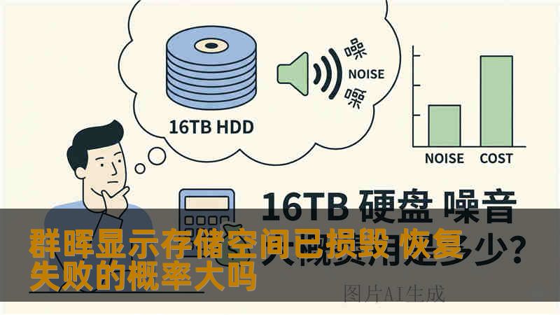 群晖显示存储空间已损毁 恢复失败的概率大吗