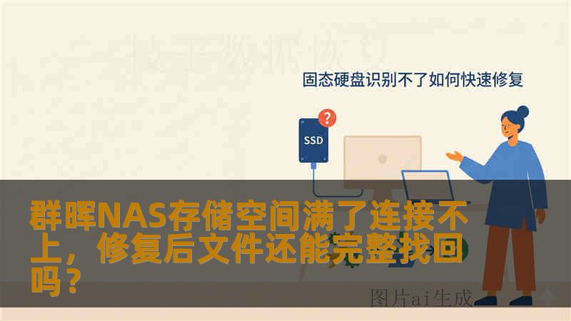 群晖NAS存储空间满了连接不上，修复后文件还能完整找回吗？