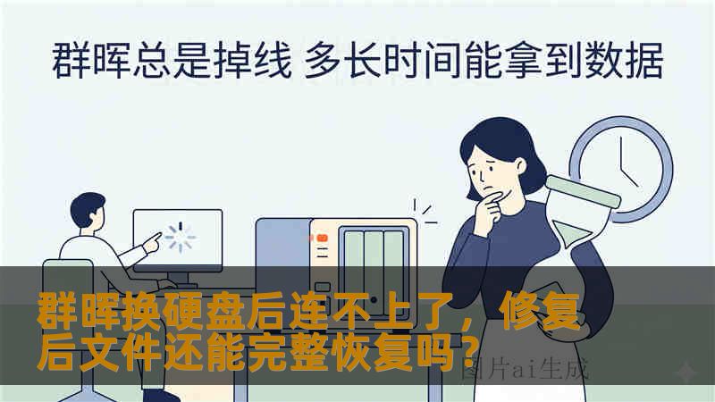 群晖换硬盘后连不上了,修复后文件还能完整恢复吗? 群晖换硬盘后连不上了,修复后文件还能完整恢复吗?