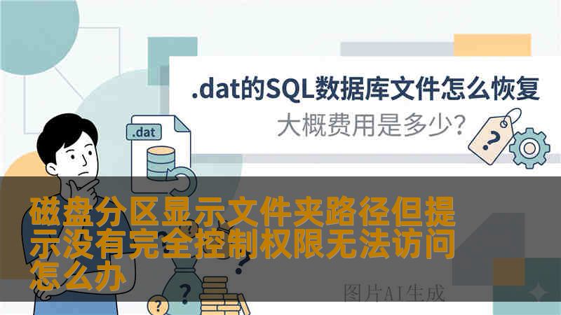 磁盘分区显示文件夹路径但提示没有完全控制权限无法访问怎么办 磁盘分区显示文件夹路径但提示没有完全控制权限无法访问怎么办