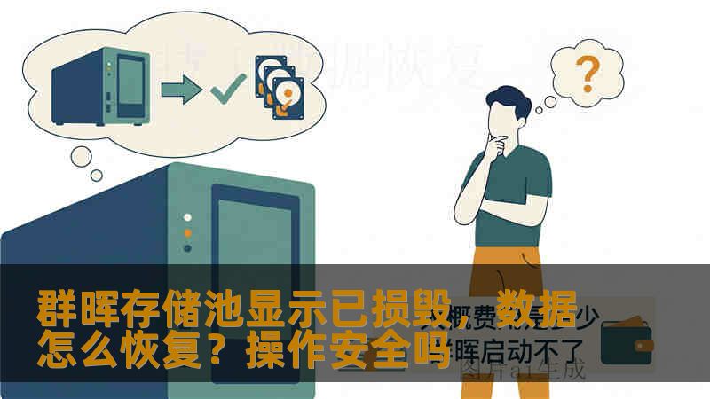 群晖存储池显示已损毁，数据怎么恢复？操作安全吗