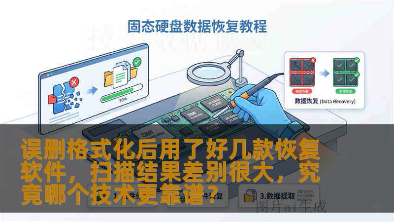 误删格式化后用了好几款恢复软件，扫描结果差别很大，究竟哪个技术更靠谱？
