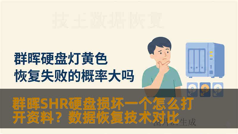 群晖SHR硬盘损坏一个怎么打开资料？数据恢复技术对比