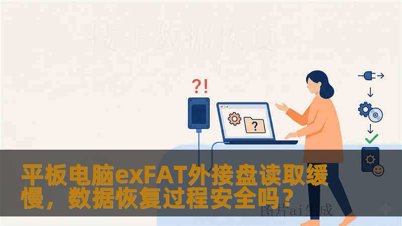 平板电脑exFAT外接盘读取缓慢，数据恢复过程安全吗？