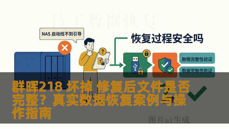 群晖218 坏掉 修复后文件是否完整？真实数据恢复案例与操作指南