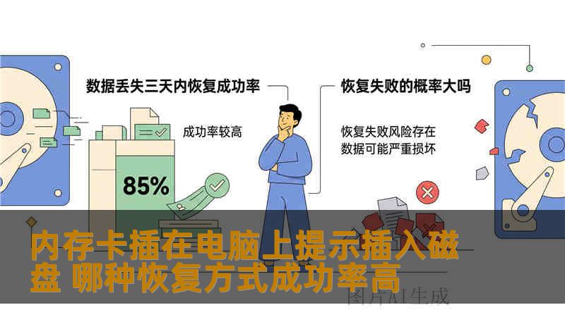 内存卡插在电脑上提示插入磁盘 哪种恢复方式成功率高