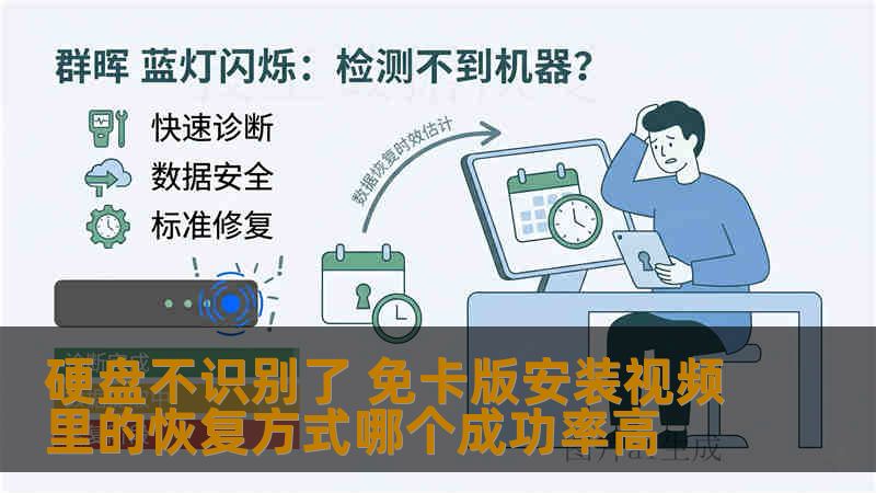 硬盘不识别了 免卡版安装视频里的恢复方式哪个成功率高 硬盘不识别了 免卡版安装视频里的恢复方式哪个成功率高