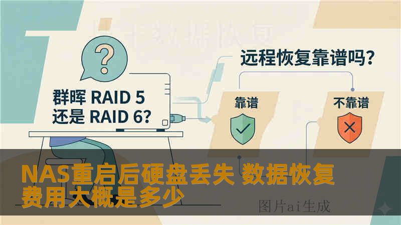 NAS重启后硬盘丢失 数据恢复费用大概是多少