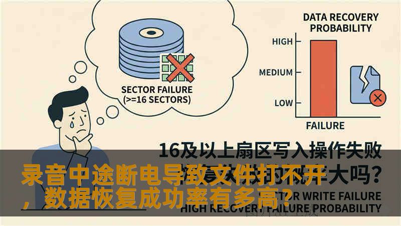 录音中途断电导致文件打不开，数据恢复成功率有多高？