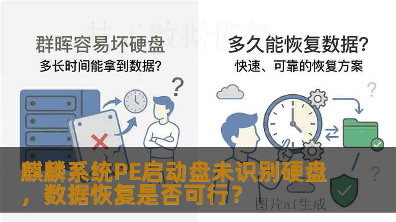 麒麟系统PE启动盘未识别硬盘，数据恢复是否可行？