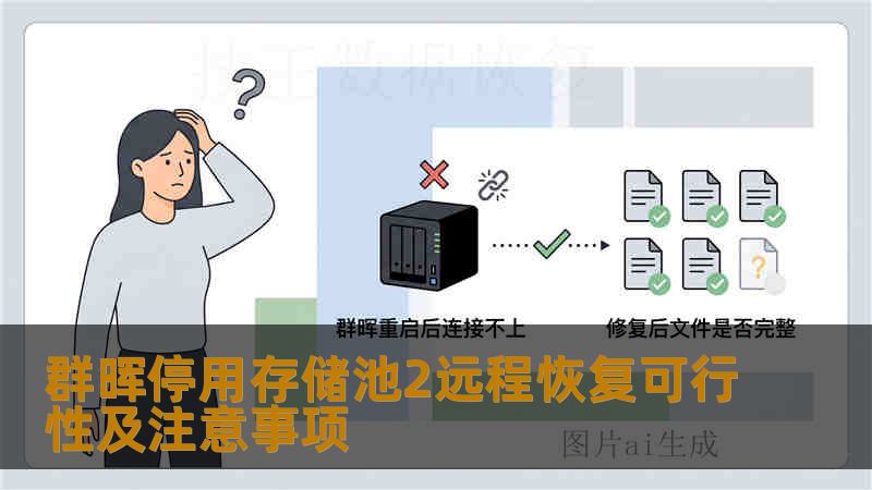 群晖停用存储池2远程恢复可行性及注意事项