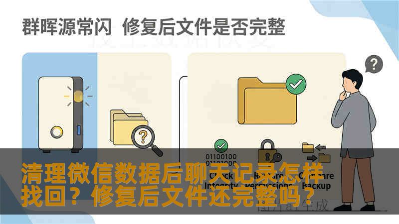 清理微信数据后聊天记录怎样找回？修复后文件还完整吗？