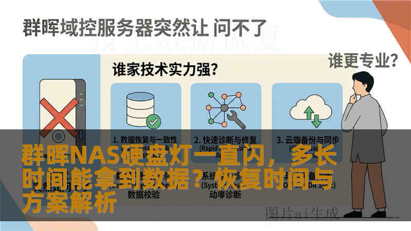 群晖NAS硬盘灯一直闪，多长时间能拿到数据？恢复时间与方案解析