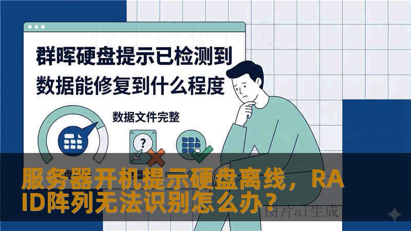 服务器开机提示硬盘离线，RAID阵列无法识别怎么办？