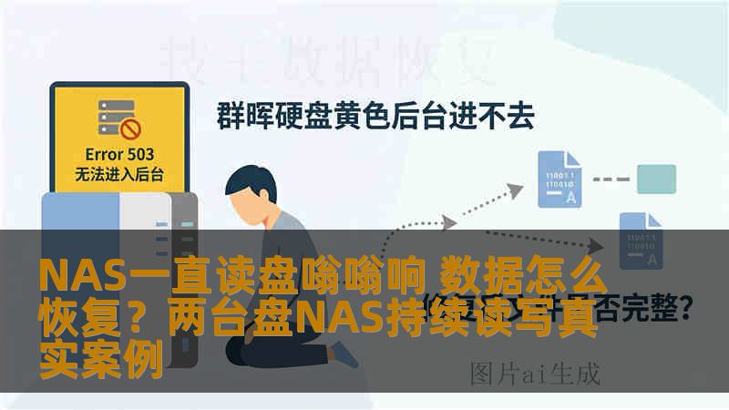 NAS一直读盘嗡嗡响 数据怎么恢复?两台盘NAS持续读写真实案例 NAS一直读盘嗡嗡响 数据怎么恢复?两台盘NAS持续读写真实案例