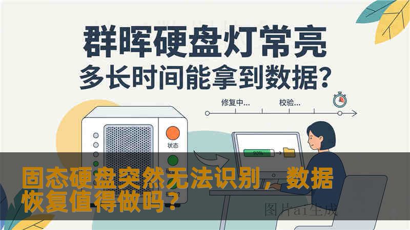 固态硬盘突然无法识别，数据恢复值得做吗？