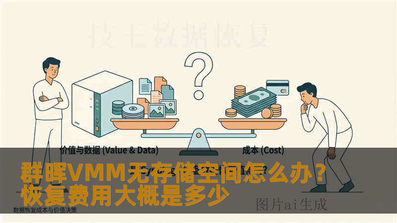 群晖VMM无存储空间怎么办？恢复费用大概是多少
