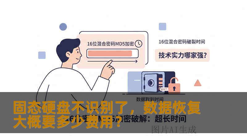固态硬盘不识别了，数据恢复大概要多少费用？