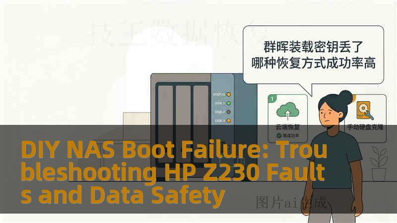 DIY NAS Boot Failure: Troubleshooting HP Z230 Faults and Data Safety