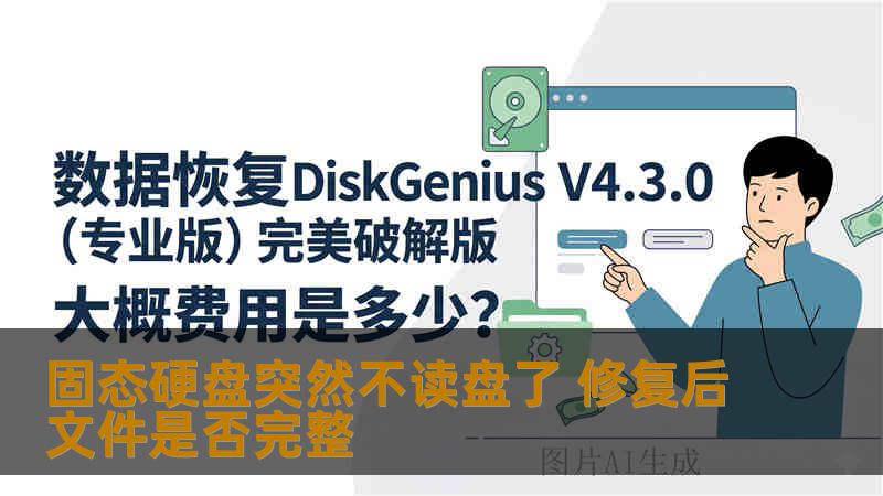 固态硬盘突然不读盘了 修复后文件是否完整 固态硬盘突然不读盘了 修复后文件是否完整