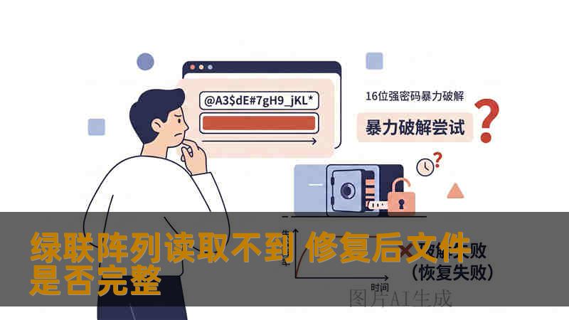 绿联阵列读取不到 修复后文件是否完整 绿联阵列读取不到 修复后文件是否完整