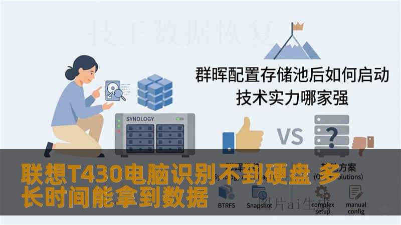 联想T430电脑识别不到硬盘 多长时间能拿到数据