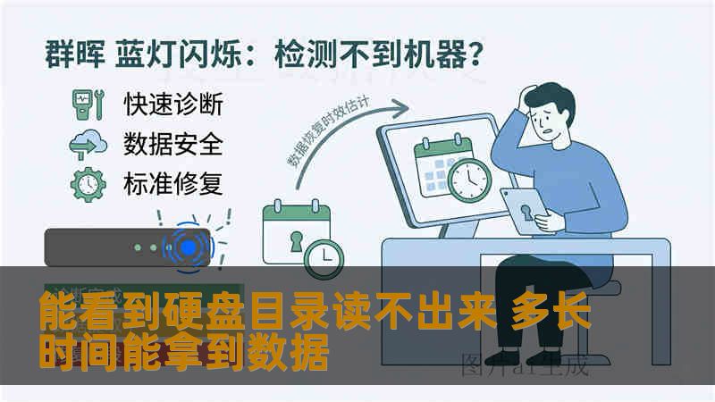 能看到硬盘目录读不出来 多长时间能拿到数据