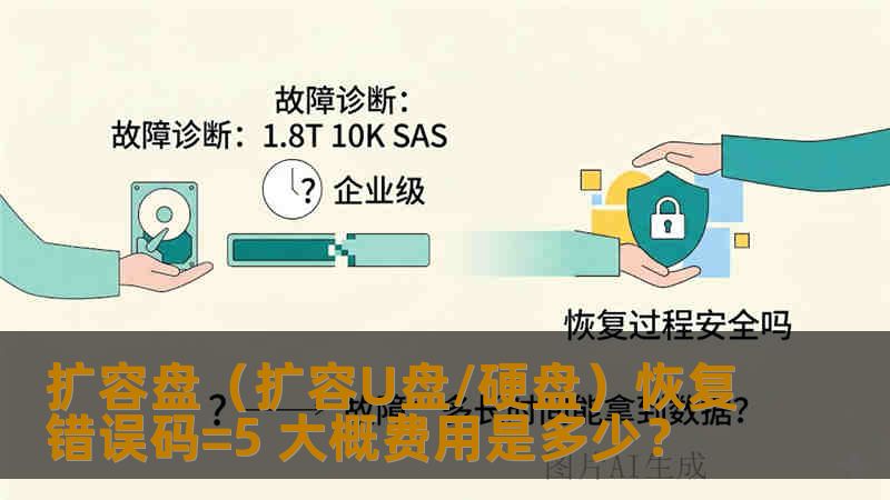 扩容盘（扩容U盘/硬盘）恢复错误码=5 大概费用是多少？