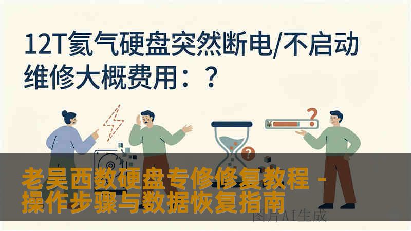 老吴西数硬盘专修修复教程 - 操作步骤与数据恢复指南