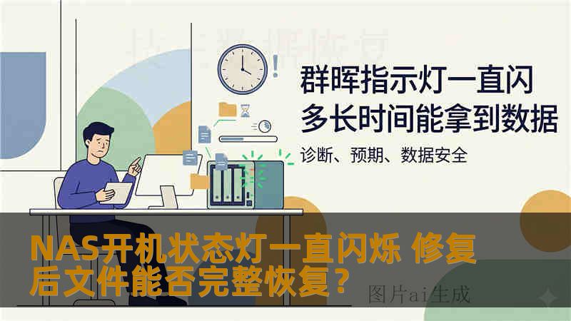 NAS开机状态灯一直闪烁 修复后文件能否完整恢复？
