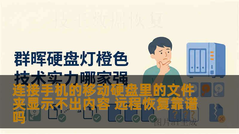 连接手机的移动硬盘里的文件夹显示不出内容 远程恢复靠谱吗 连接手机的移动硬盘里的文件夹显示不出内容 远程恢复靠谱吗