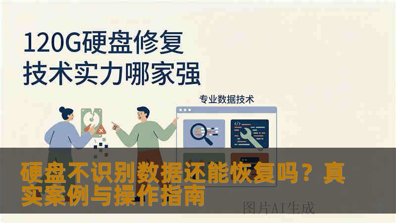 硬盘不识别数据还能恢复吗?真实案例与操作指南 硬盘不识别数据还能恢复吗?真实案例与操作指南