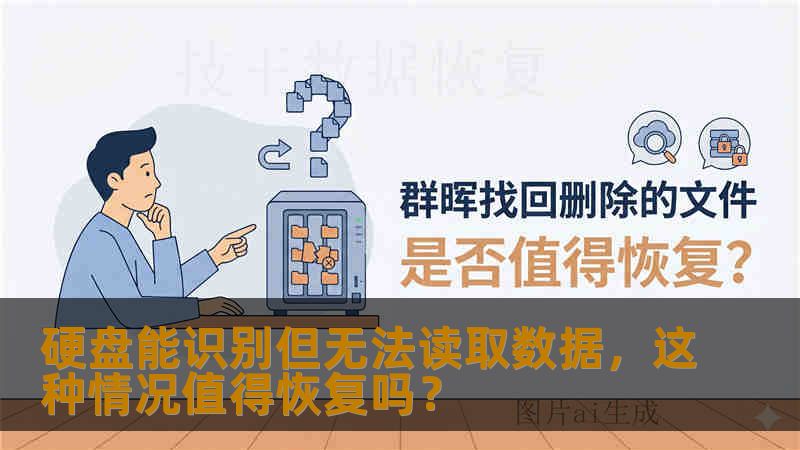 硬盘能识别但无法读取数据,这种情况值得恢复吗? 硬盘能识别但无法读取数据,这种情况值得恢复吗?